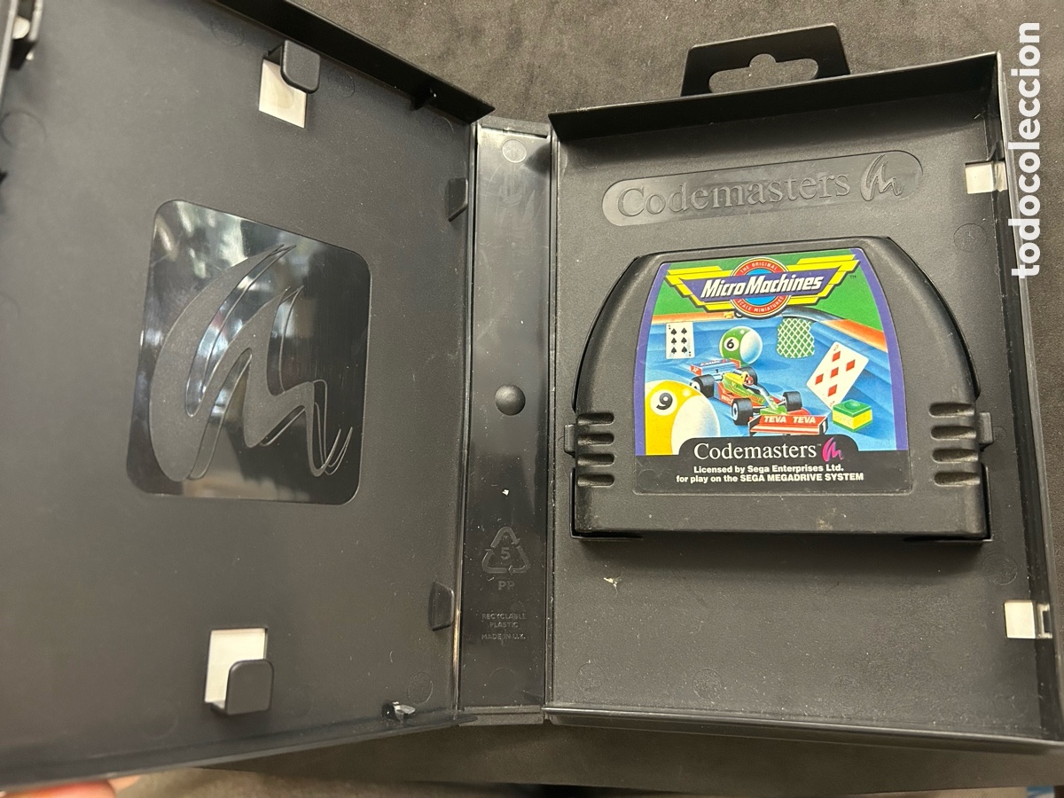Videojuegos y consolas: Mega drive micro machines, sin manual - Foto 3