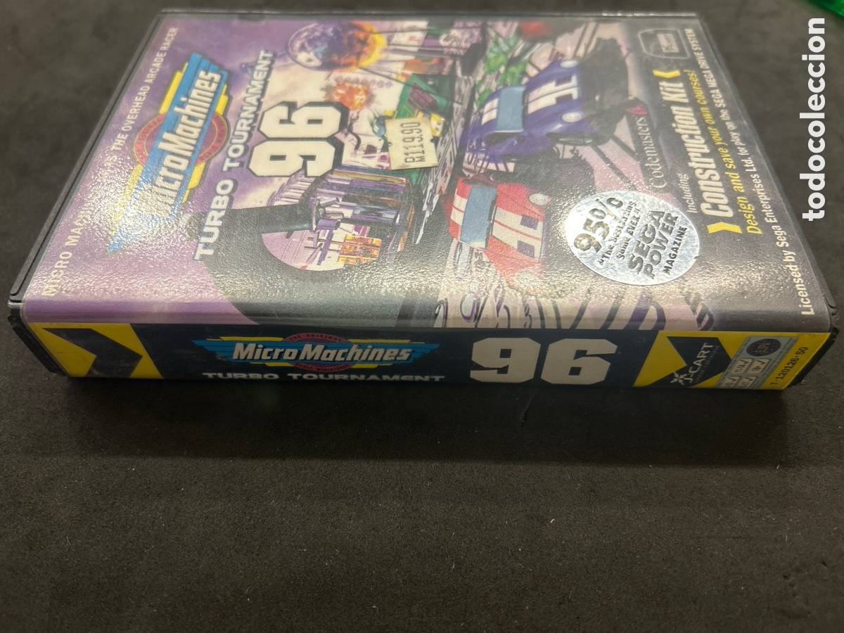 Videojuegos y consolas: Mega drive micro machines, sin manual, con folletos - Foto 4