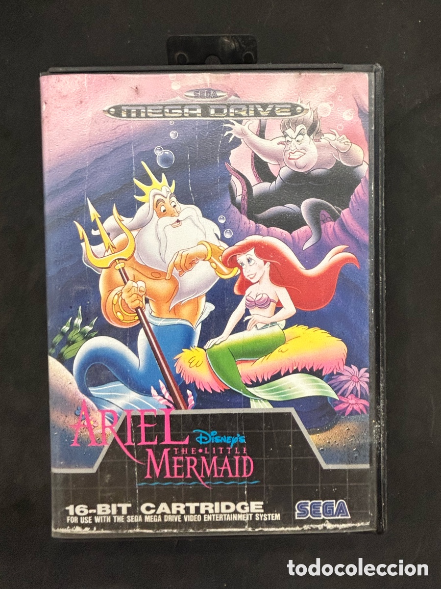 Videojuegos y consolas: Mega drive Ariel, sirenita completo - Foto 1