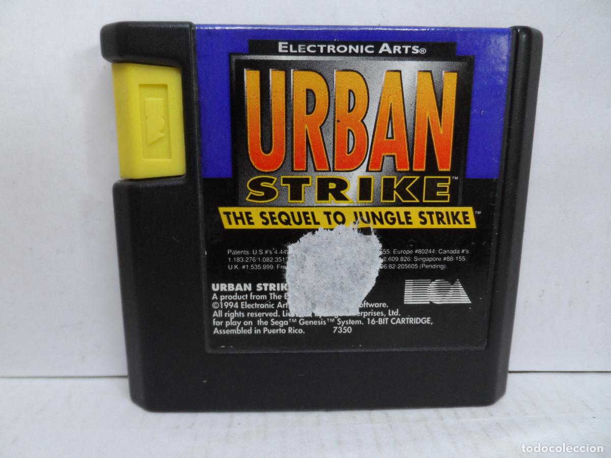 Videojuegos y consolas: SEGA MEGADRIVE / MEGA DRIVE URBAN STRIKE PAL - Foto 1