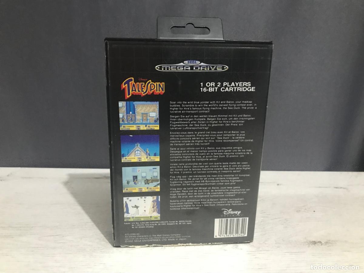 Videojuegos y consolas: Juego mega Drive Talespin - Foto 10