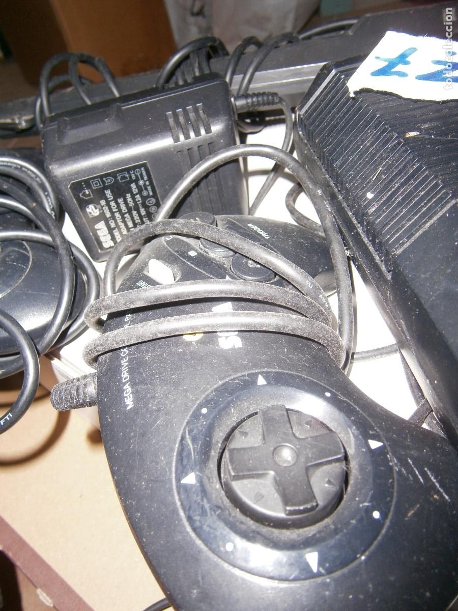 Videojuegos y consolas: ANTIGUA CONSOLA SEGA MEGA DRIVE CON TODOS LOS COMPLEMENTOS - Foto 4