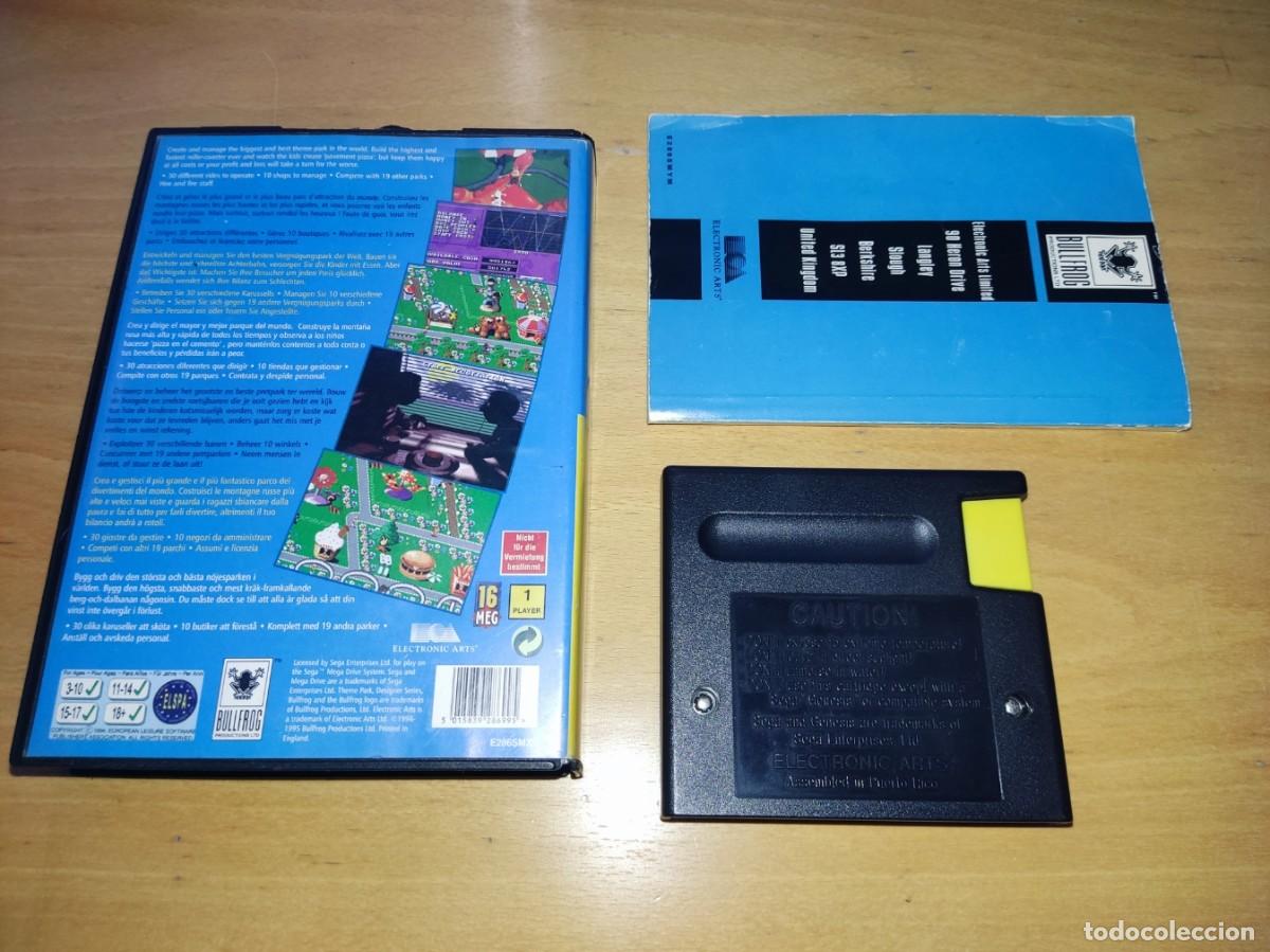 Videojuegos y consolas: THEME PARK Mega Drive PAL Completo Megadrive - Foto 2