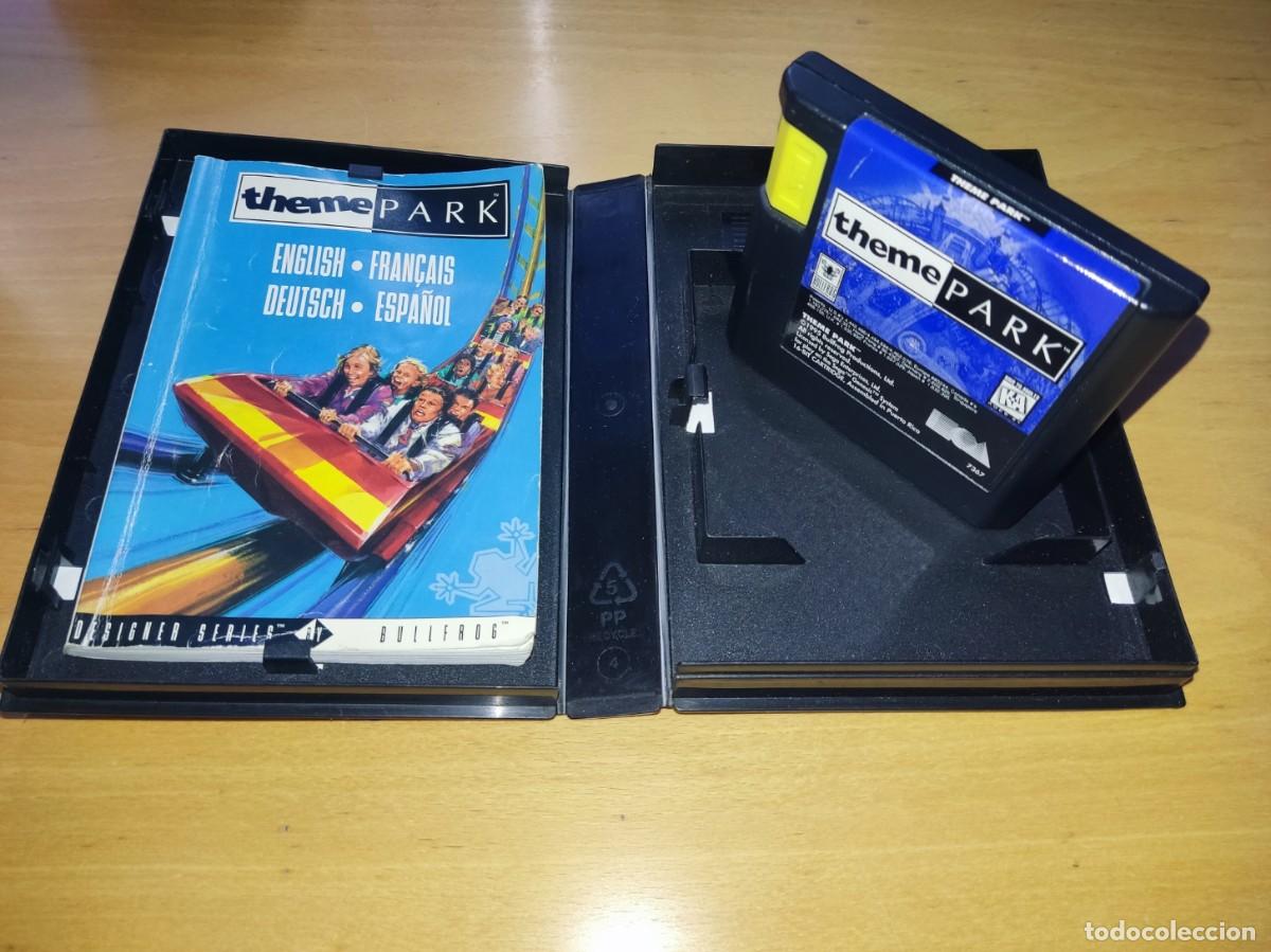 Videojuegos y consolas: THEME PARK Mega Drive PAL Completo Megadrive - Foto 4