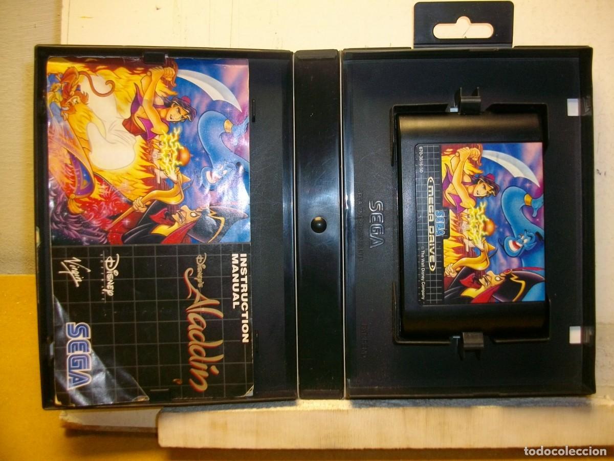 Videojuegos y consolas: ALADDIN JUEGO SEGA MEGA DRIVE - Foto 2