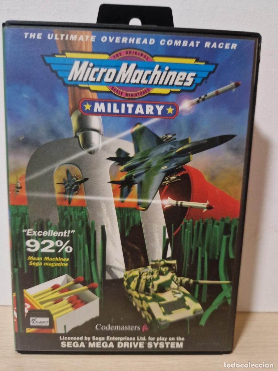 Videojuegos y consolas: Micro Machines Military Megadrive - Foto 1