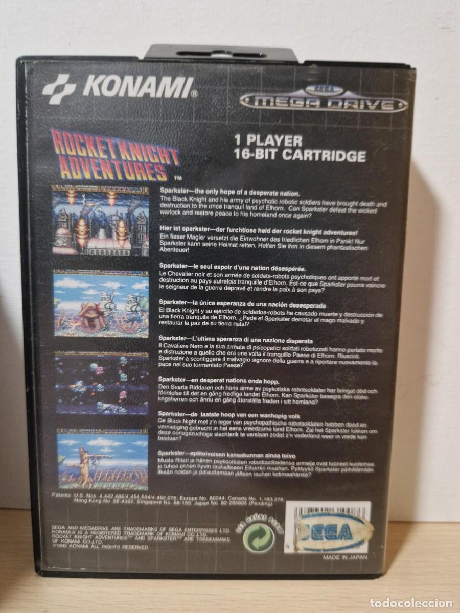 Videojuegos y consolas: Rocket Knight Adventures (Mega Drive) - Foto 2