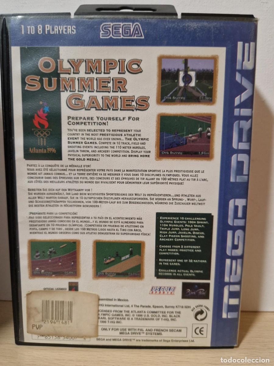 Videojuegos y consolas: Olympic Summer Games Mega Drive - Foto 2