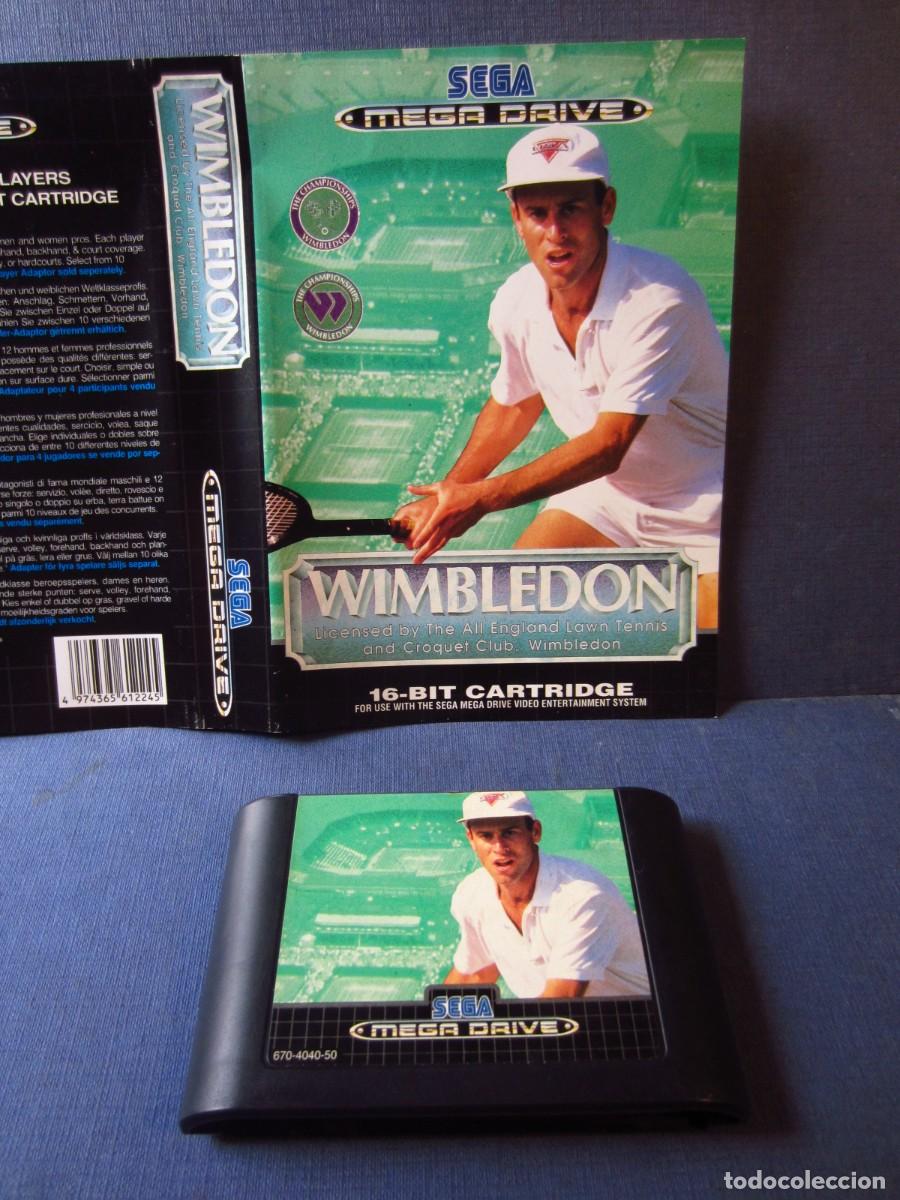 Videojuegos y consolas: Wimbledon (Sega Mega Drive Genesis) - Foto 1