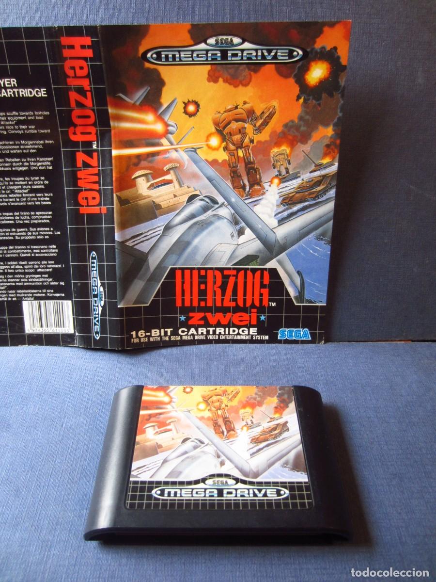 Videojuegos y consolas: Herzog Zwei (Sega Mega Drive Genesis) - Foto 1