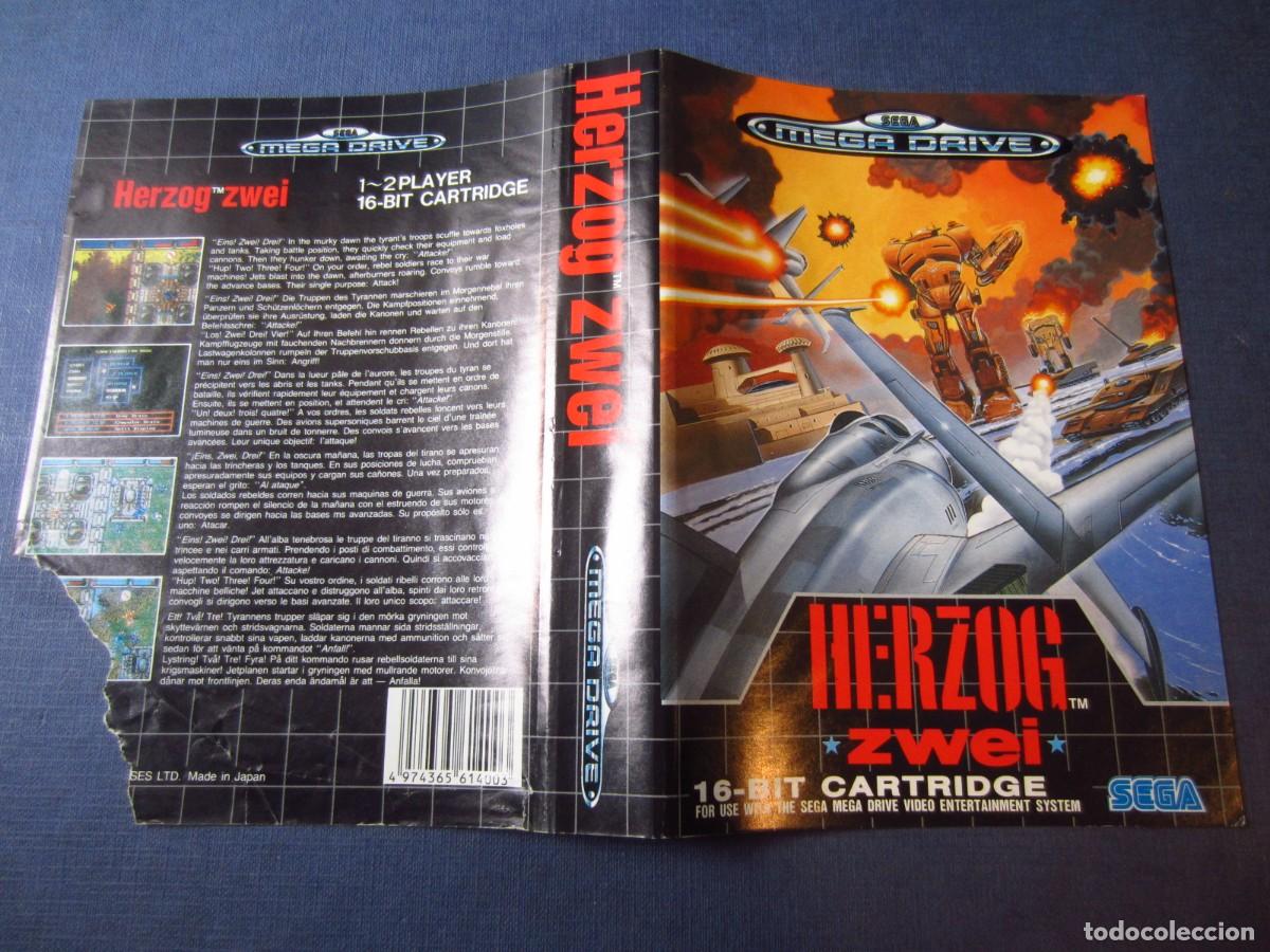 Videojuegos y consolas: Herzog Zwei (Sega Mega Drive Genesis) - Foto 2