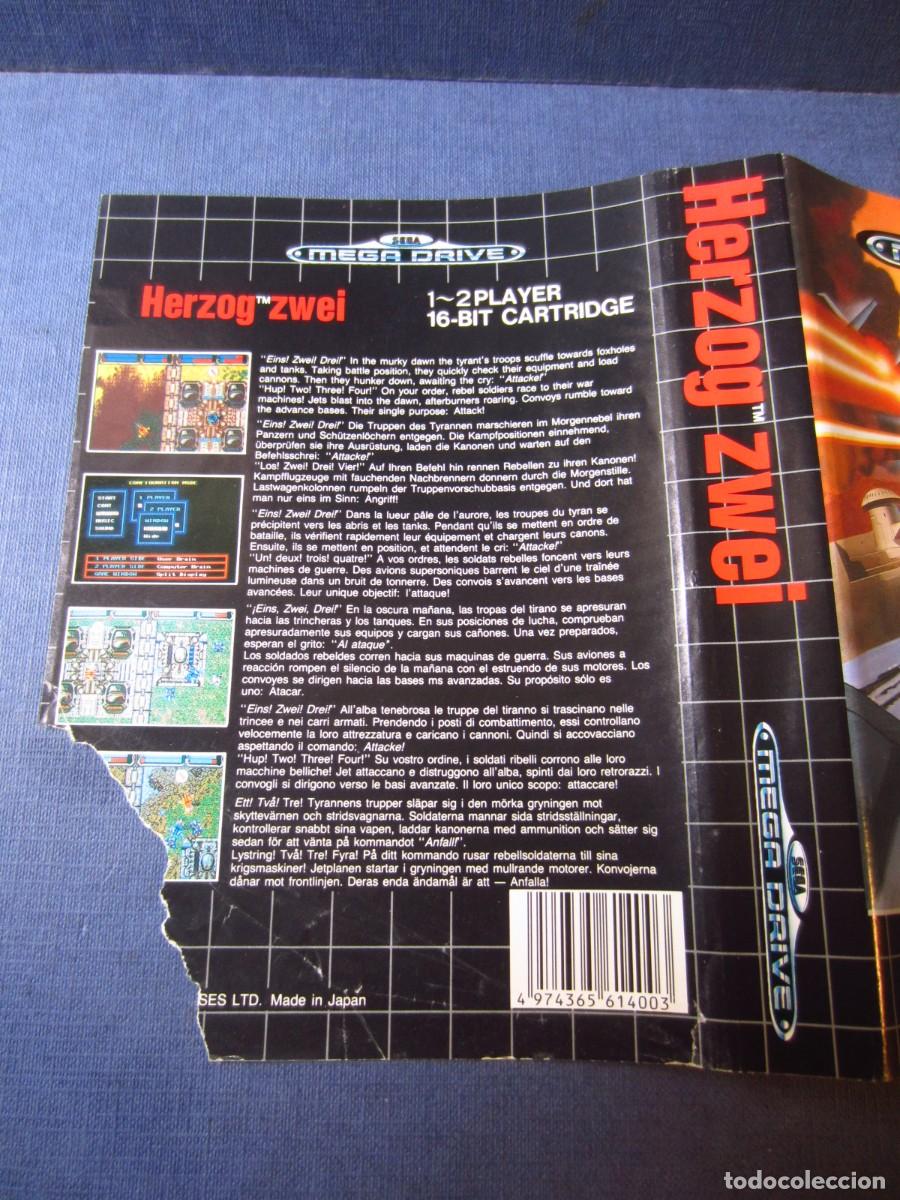 Videojuegos y consolas: Herzog Zwei (Sega Mega Drive Genesis) - Foto 4