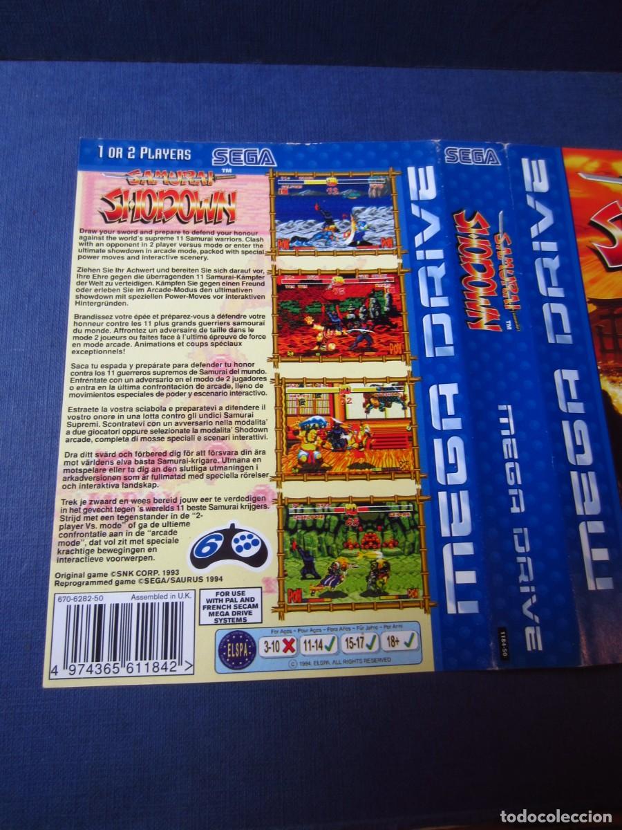 Videojuegos y consolas: Samurai Shodown (Sega Mega Drive Genesis) - Foto 4
