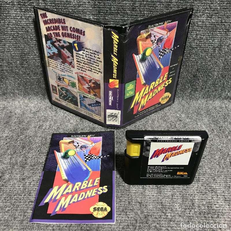 Videojuegos y consolas: MARBLE MADNESS SEGA GENESIS MEGA DRIVE - Foto 1