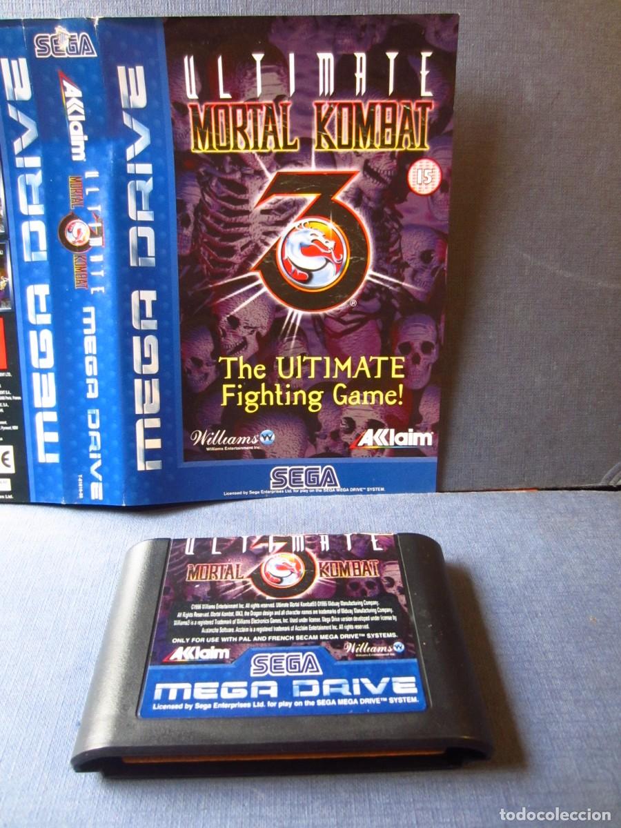 Videojuegos y consolas: Ultimate Mortal Kombat 3 (Sega Mega Drive Genesis) - Foto 1