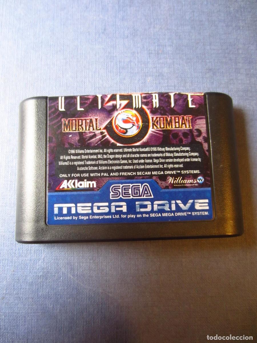 Videojuegos y consolas: Ultimate Mortal Kombat 3 (Sega Mega Drive Genesis) - Foto 2