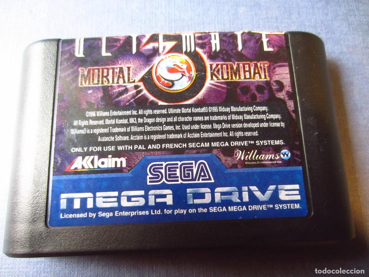 Videojuegos y consolas: Ultimate Mortal Kombat 3 (Sega Mega Drive Genesis) - Foto 4