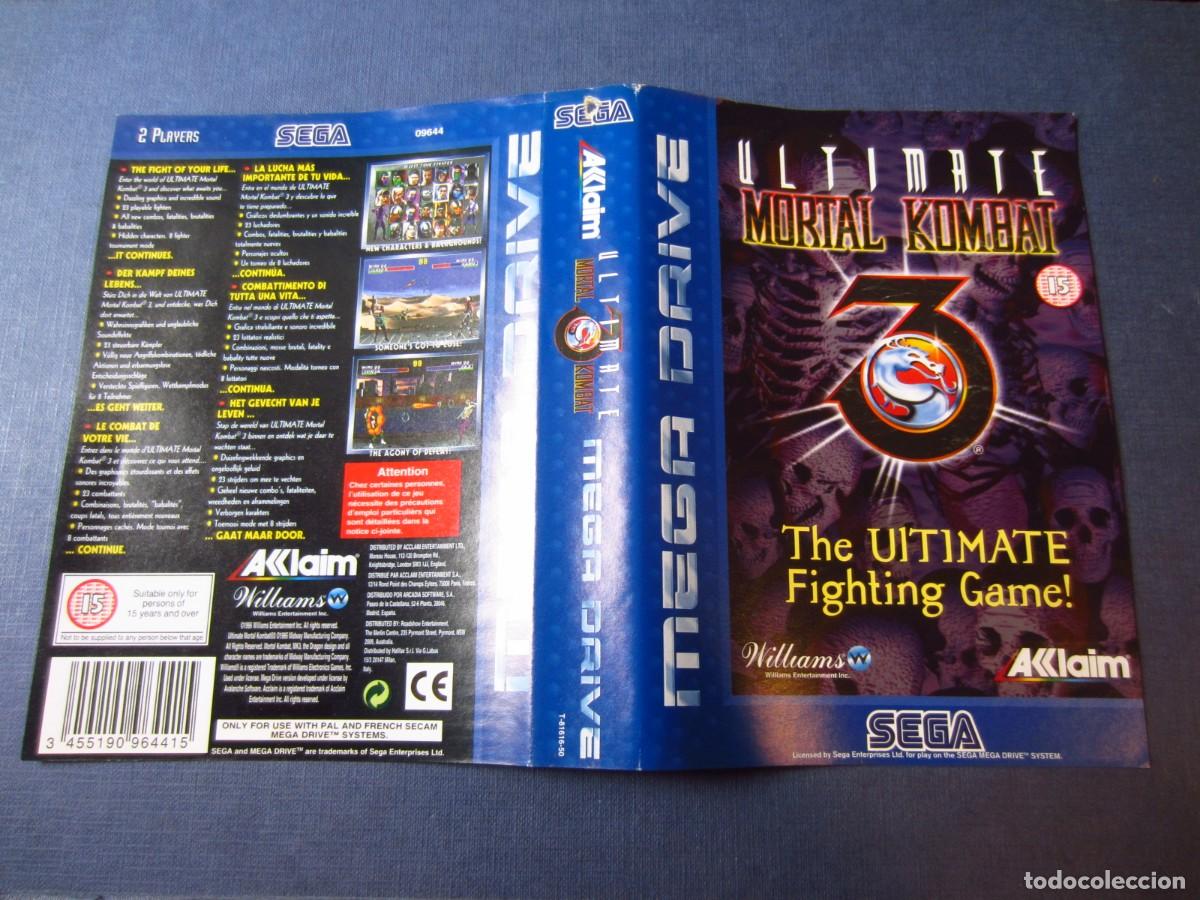 Videojuegos y consolas: Ultimate Mortal Kombat 3 (Sega Mega Drive Genesis) - Foto 12