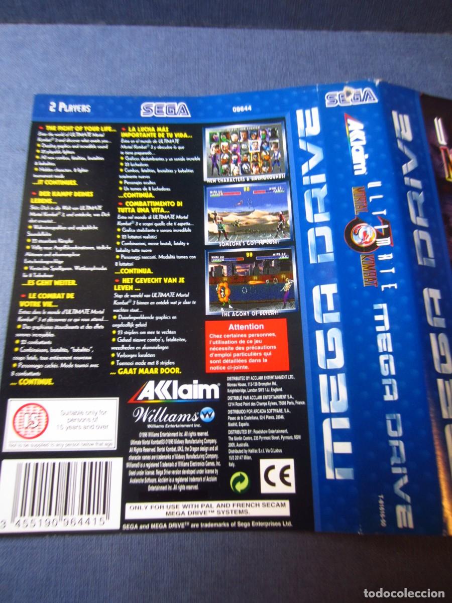 Videojuegos y consolas: Ultimate Mortal Kombat 3 (Sega Mega Drive Genesis) - Foto 14