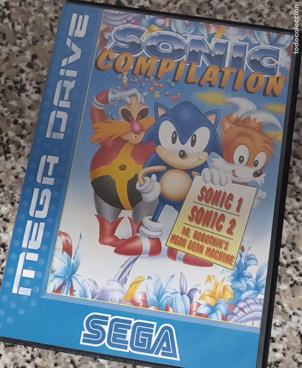 Videojuegos y consolas: Sonic Compilation videojuego Mega Drive Sega - Foto 1