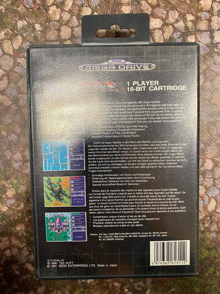 Videojuegos y consolas: Super Hydlide - Sega Megadrive Megadrive MD - PAL Completo - Foto 4