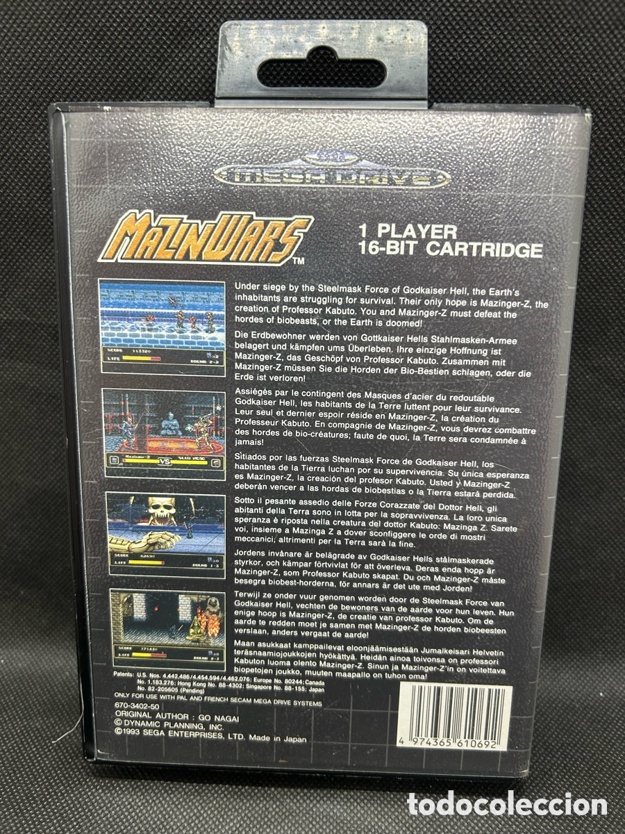 Videojuegos y consolas: Mega drive Mazinwars - Foto 2