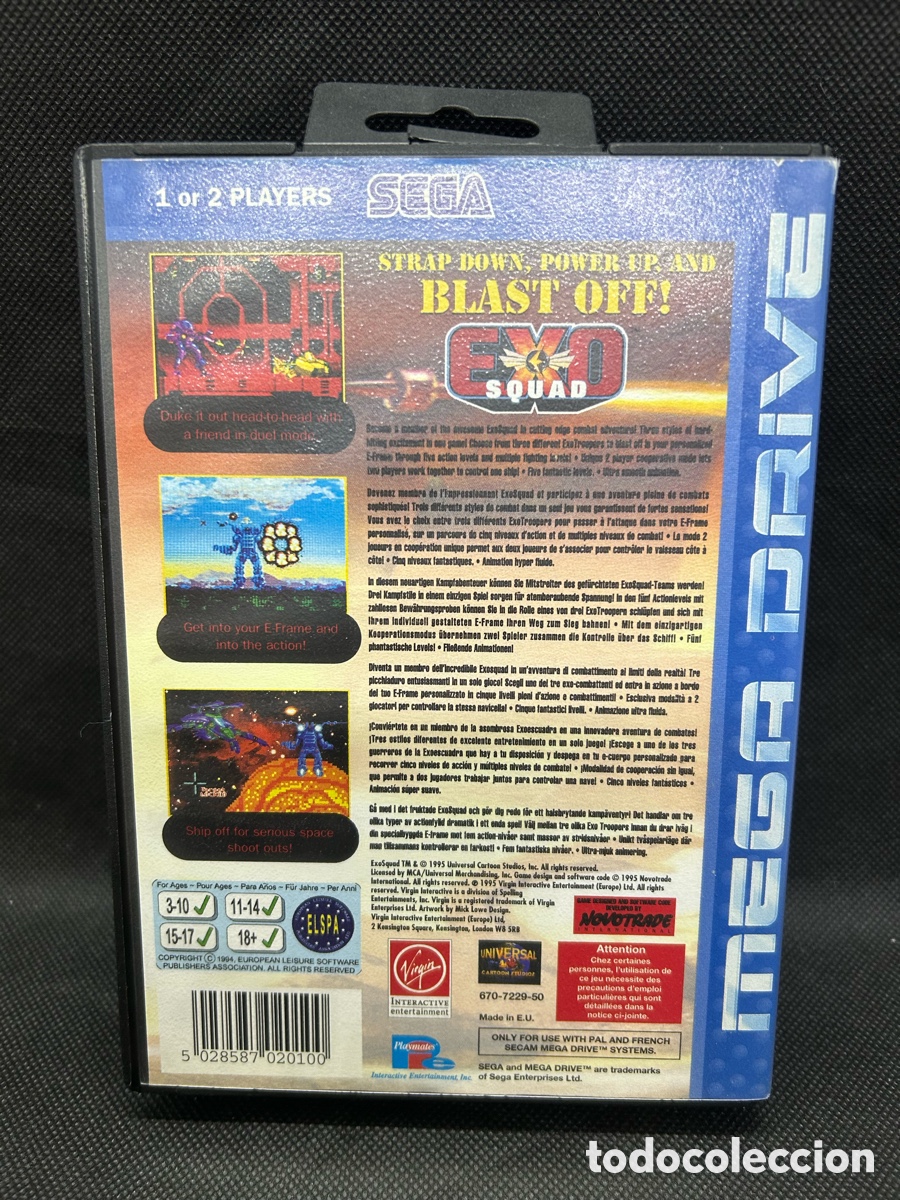 Videojuegos y consolas: Mega drive Exo Squad - Foto 2