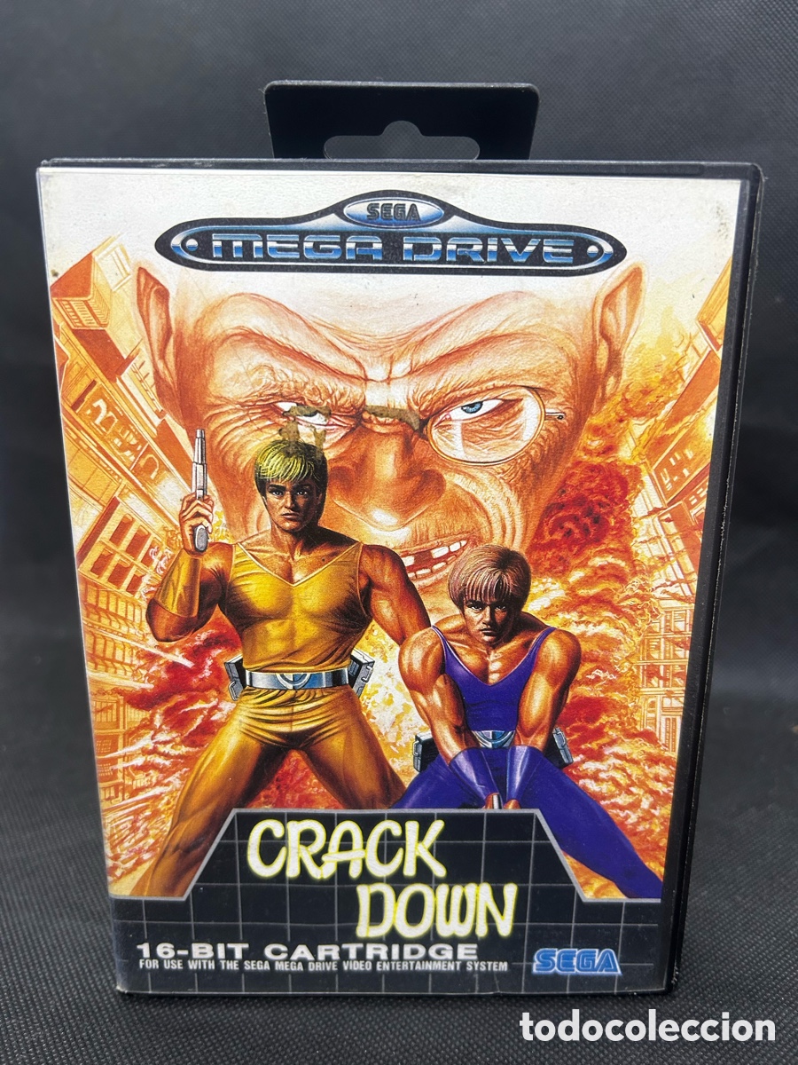 Videojuegos y consolas: Mega drive Crack Down - Foto 1