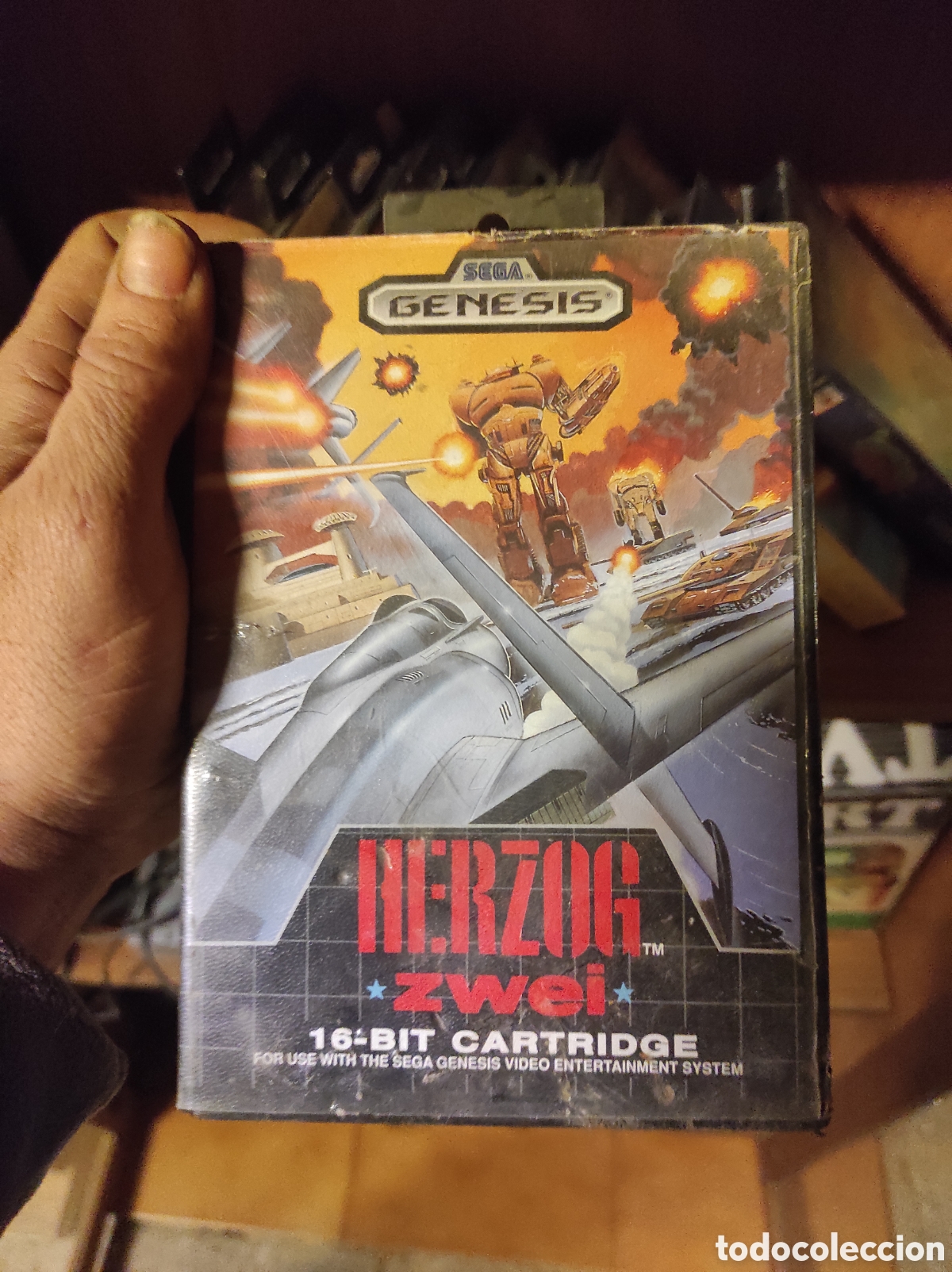 Videojuegos y consolas: Herzog Zwei (Sega Mega Drive Genesis) - Foto 1