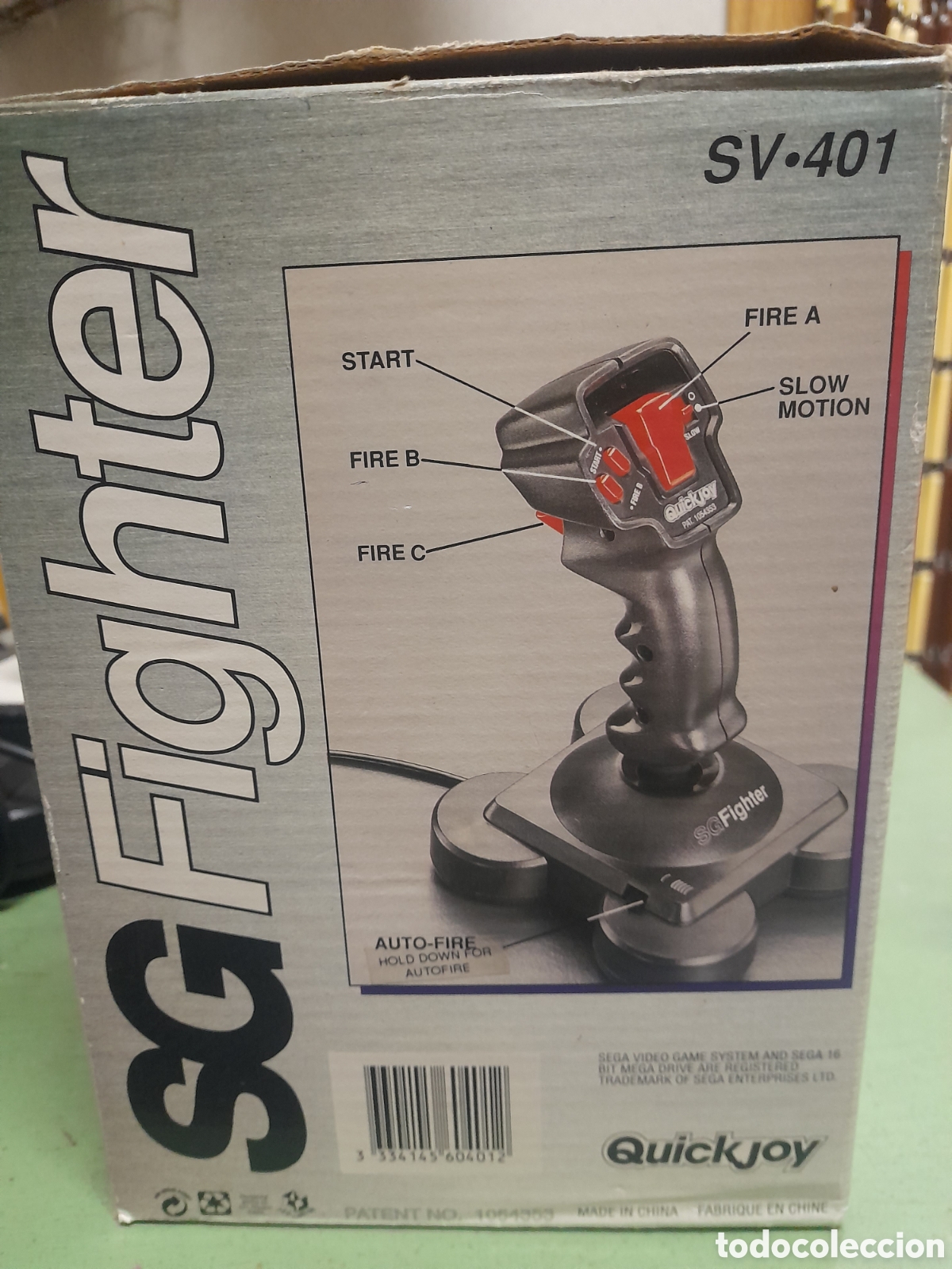 Videojuegos y consolas: Joystick SG FIGTER para Sega - Foto 3