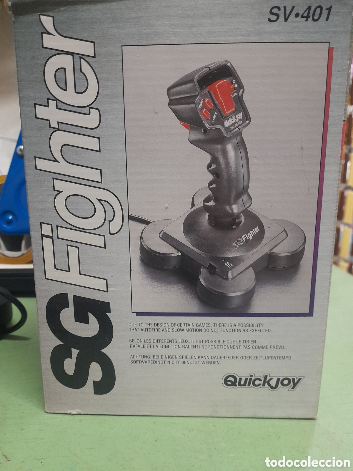 Videojuegos y consolas: Joystick SG FIGTER para Sega - Foto 1