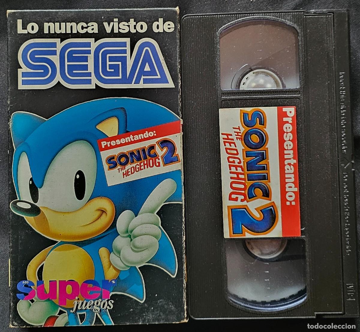 Videojuegos y consolas: VHS SEGA SONIC 2, MEGA DRIVE. - Foto 1