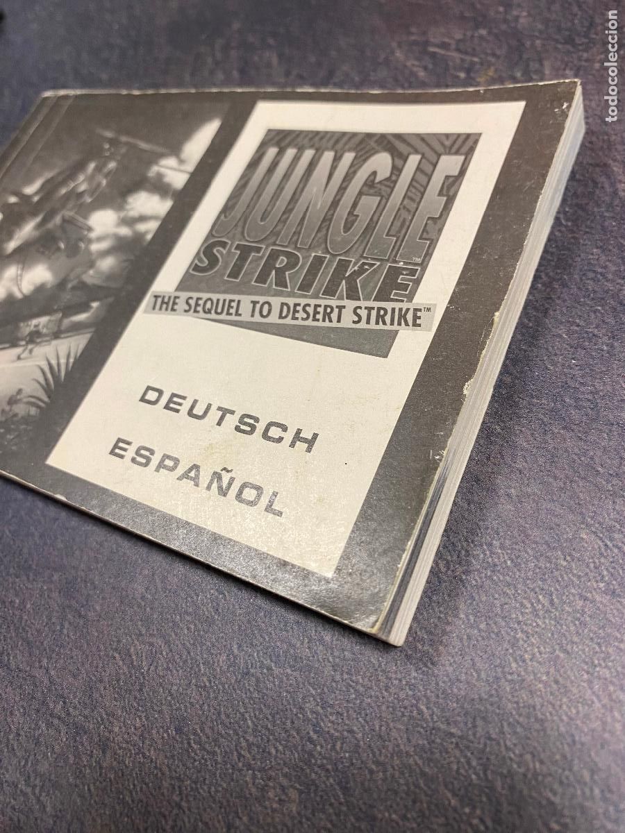 Videojuegos y consolas: Jungle Strike - Sega Megadrive Mega DRive MD - PAL ESP - Foto 2