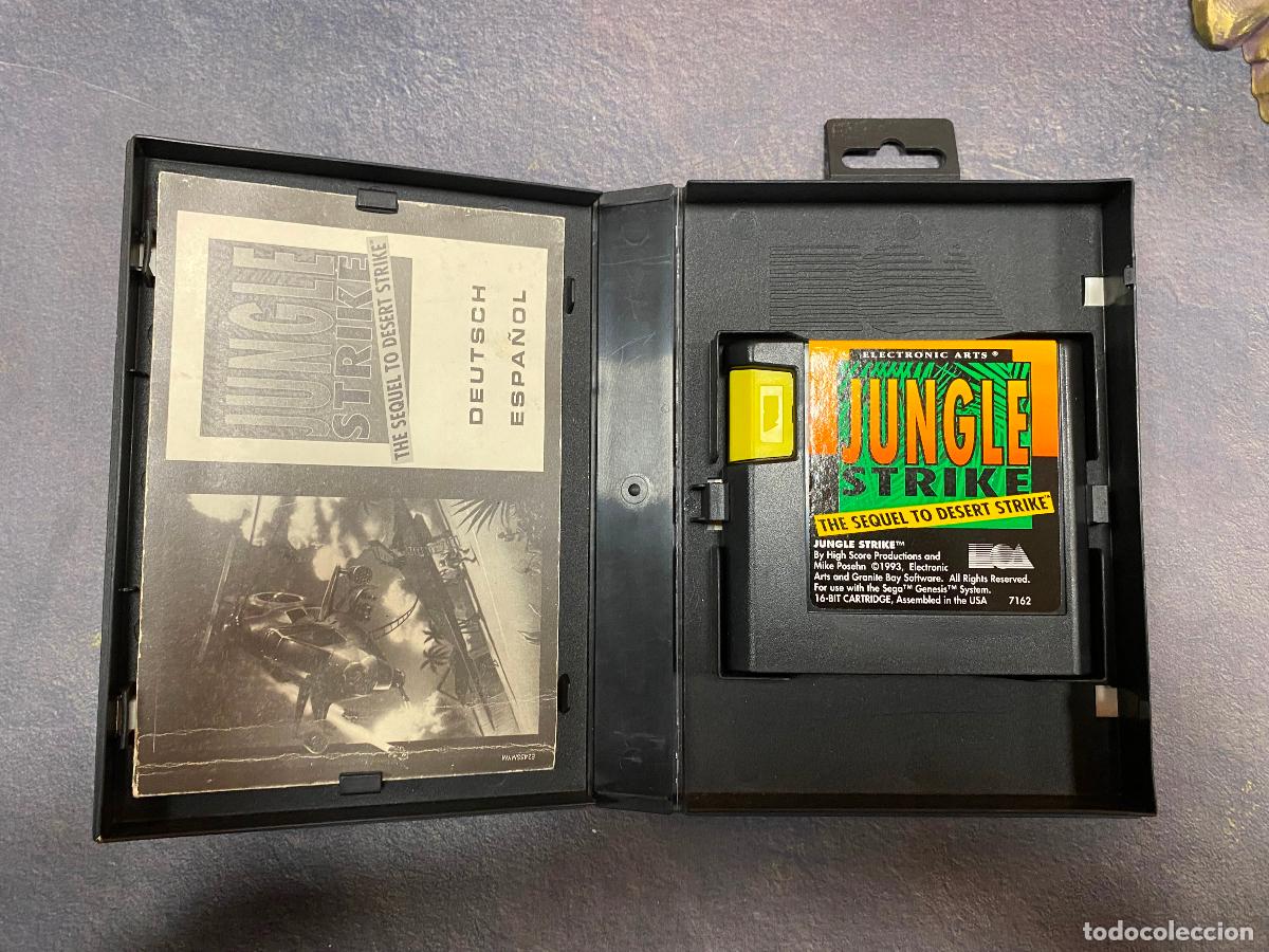 Videojuegos y consolas: Jungle Strike - Sega Megadrive Mega DRive MD - PAL ESP - Foto 5