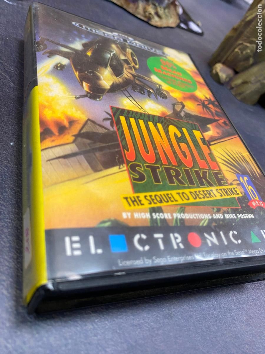 Videojuegos y consolas: Jungle Strike - Sega Megadrive Mega DRive MD - PAL ESP - Foto 10