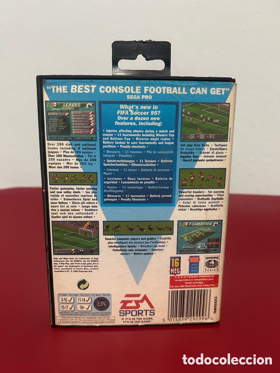 Videojuegos y consolas: Megadrive Fifa 95 soccer - Foto 3