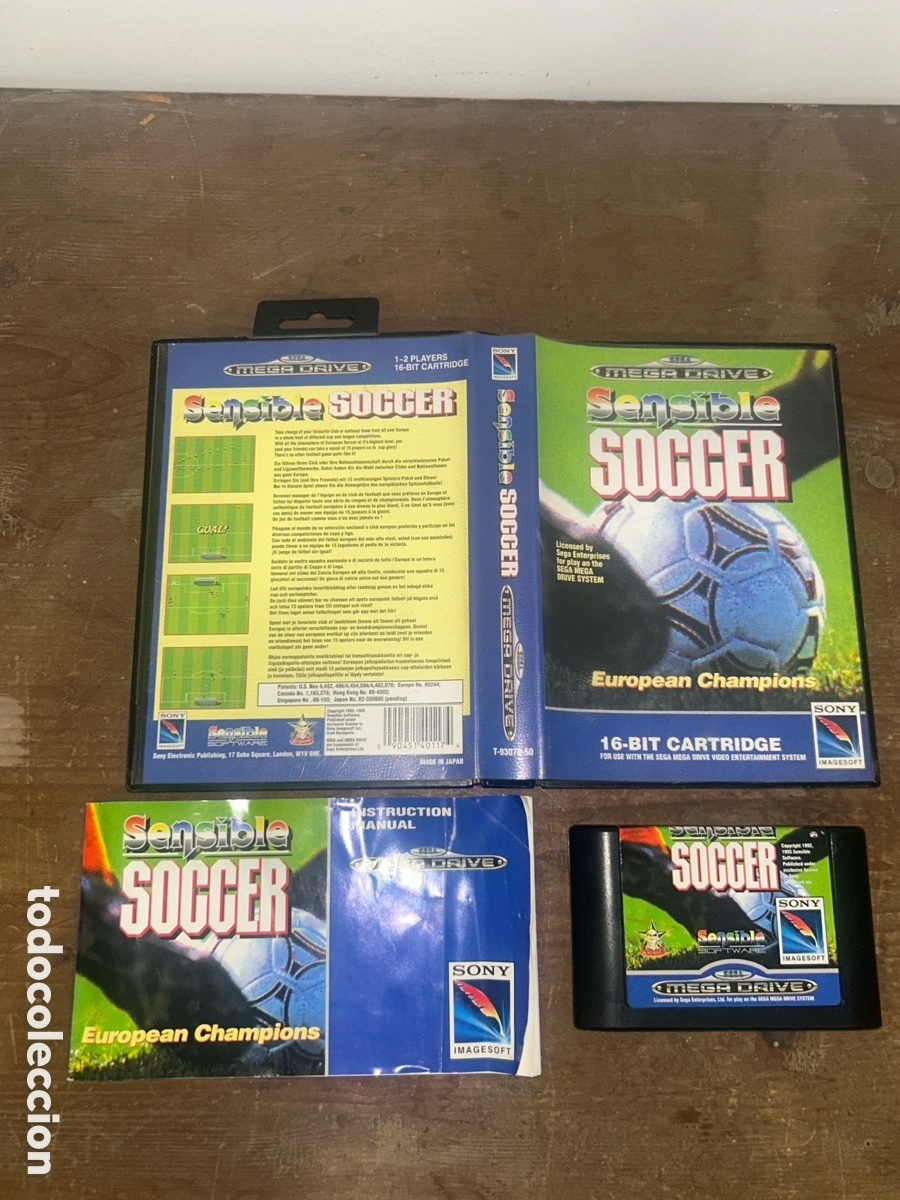 Videojuegos y consolas: SOCCER COMPLETO CON MANUAL BOXED CIB PAL R8043*FUNCIONA* - Foto 1
