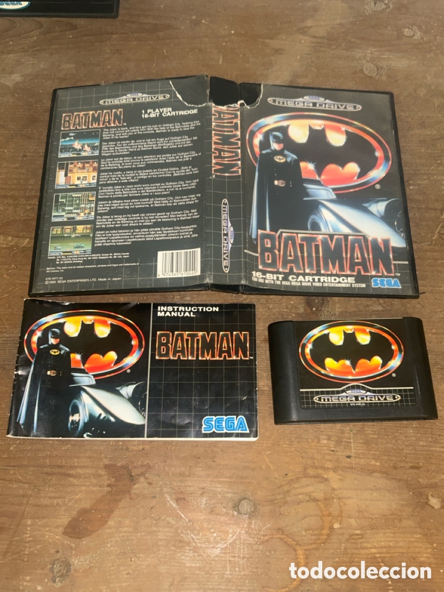 Videojuegos y consolas: JUEGO SEGA MEGA DRIVE BATMAN *FUNCIONA* - Foto 1
