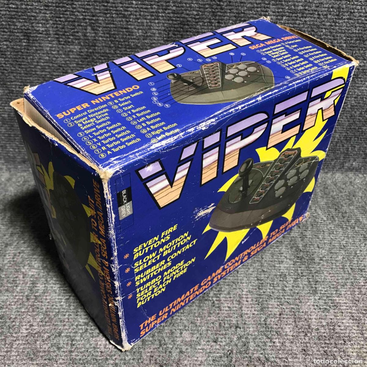 Videojuegos y consolas: VIPER JOYSTICK SEGA MEGA DRIVE+SUPER NINTENDO - Foto 5