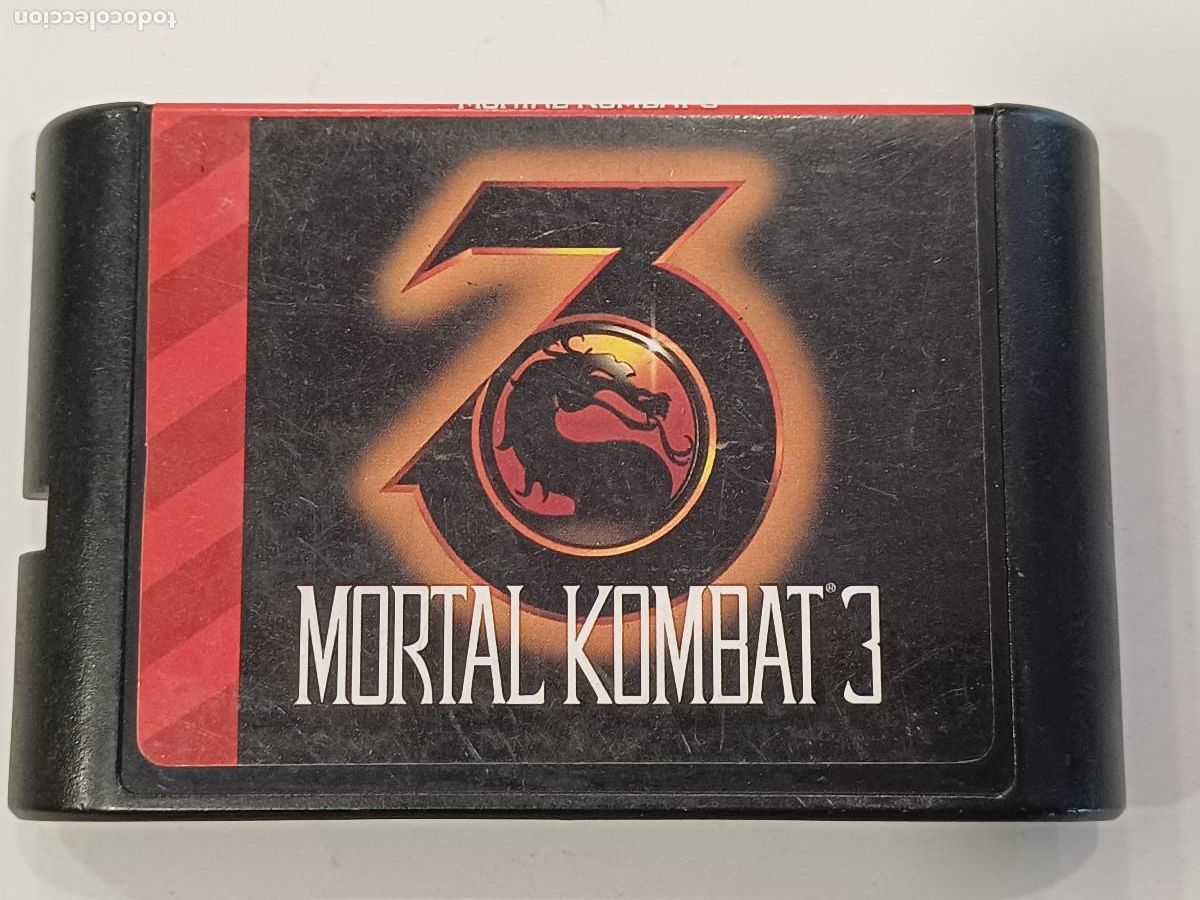 Videojuegos y consolas: MORTAL COMBAT 3/TIPO SEGA MEGA DRIVE. - Foto 1