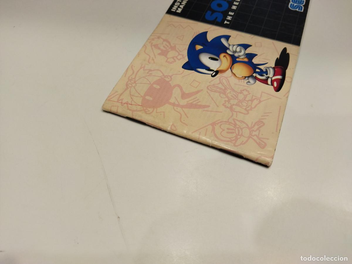 Videojuegos y consolas: SONIC - MEGA DRIVE - SEGA MEGADRIVE - INSTRUCCIONES COMPLETAS - Foto 2