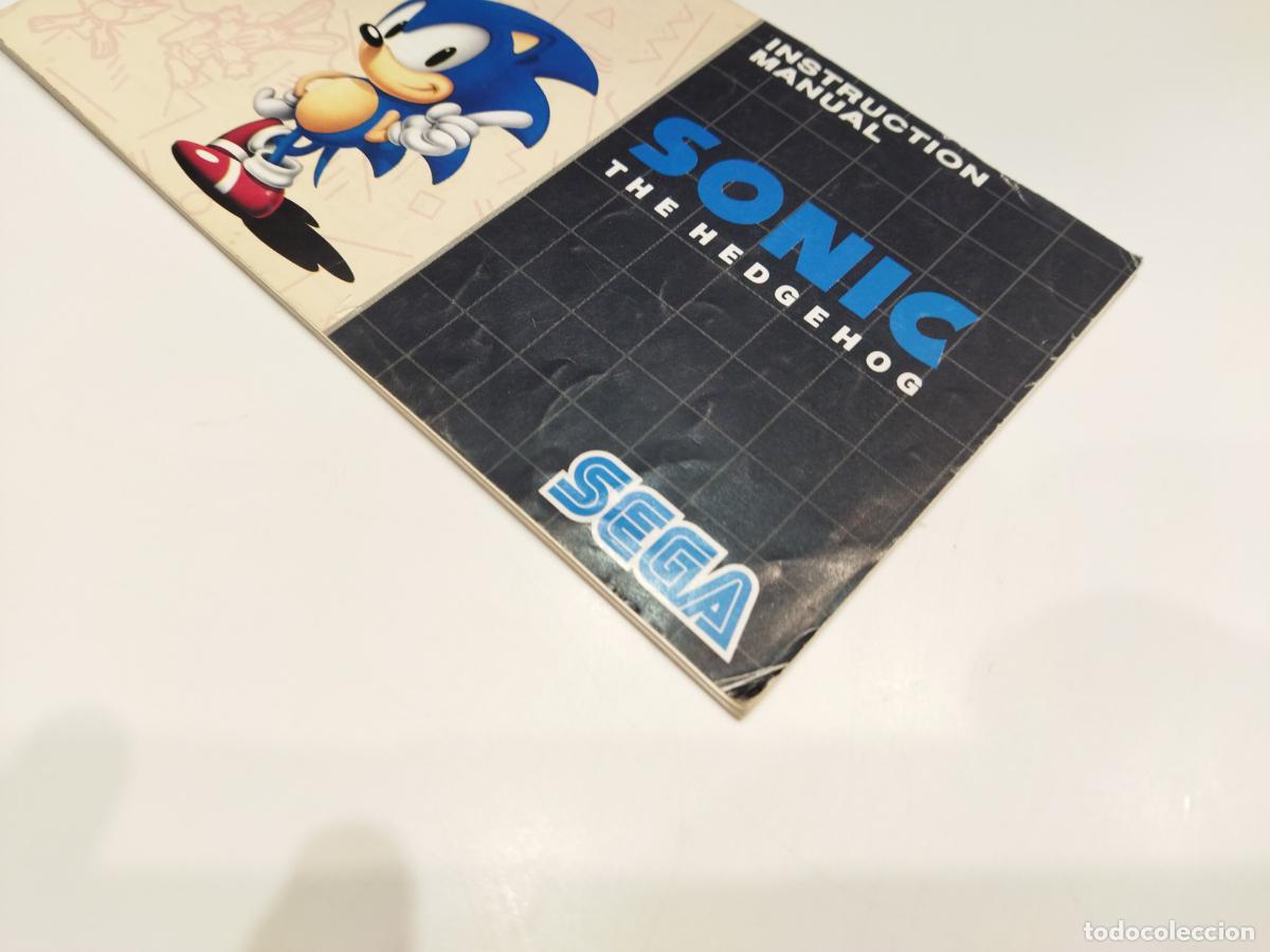 Videojuegos y consolas: SONIC - MEGA DRIVE - SEGA MEGADRIVE - INSTRUCCIONES COMPLETAS - Foto 3