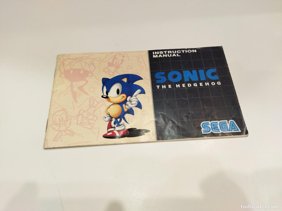 Videojuegos y consolas: SONIC - MEGA DRIVE - SEGA MEGADRIVE - INSTRUCCIONES COMPLETAS - Foto 1