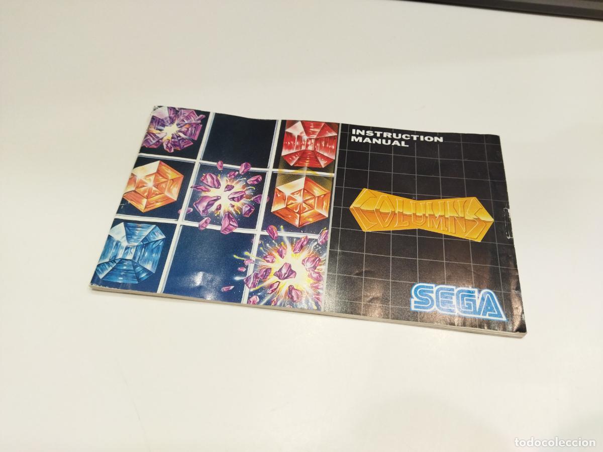 Videojuegos y consolas: COLUMNS - MEGA DRIVE - SEGA MEGADRIVE - INSTRUCCIONES COMPLETAS - Foto 1