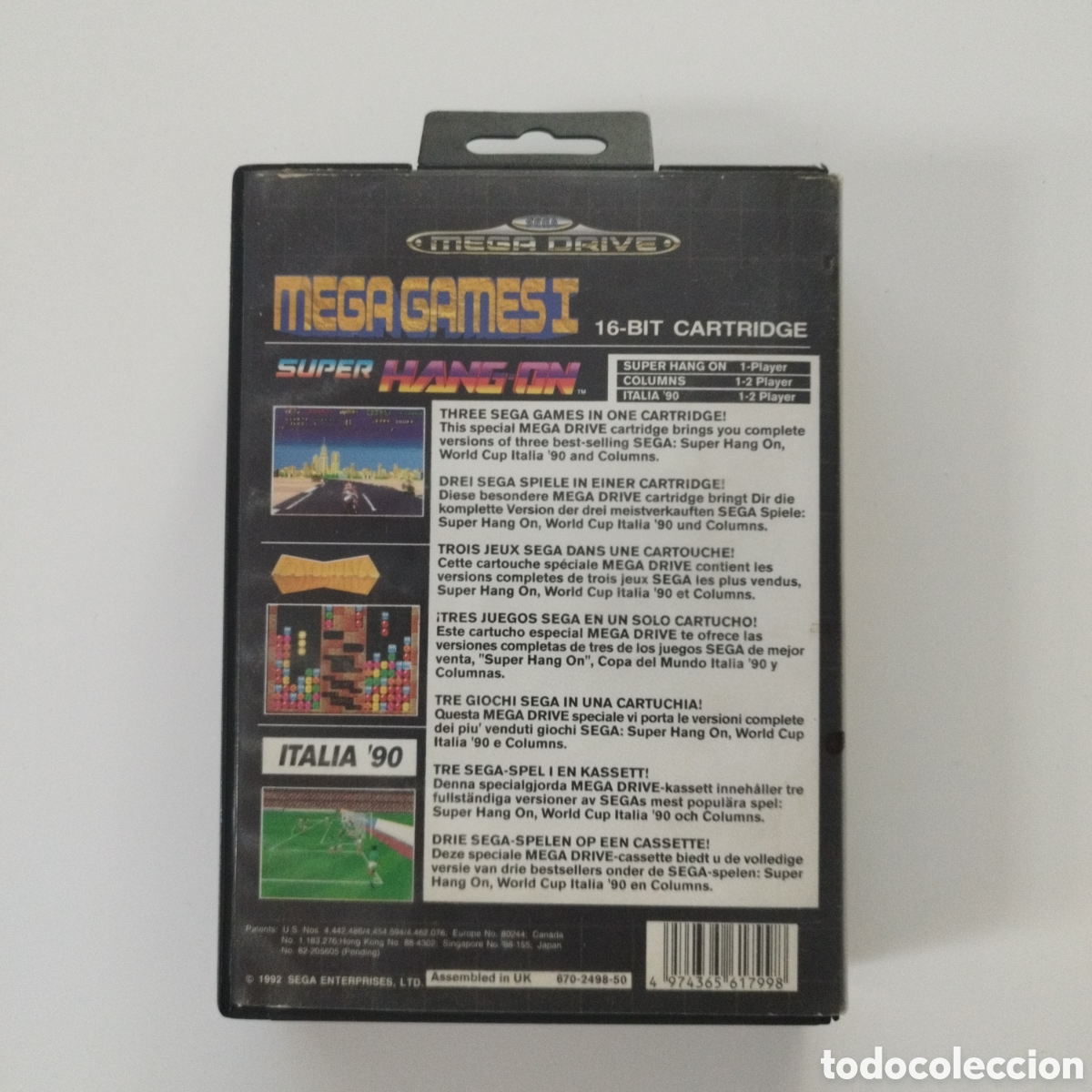 Videojuegos y consolas: JUEGO SEGA MEGA DRIVE / MEGA GAMES 1 / - Foto 3
