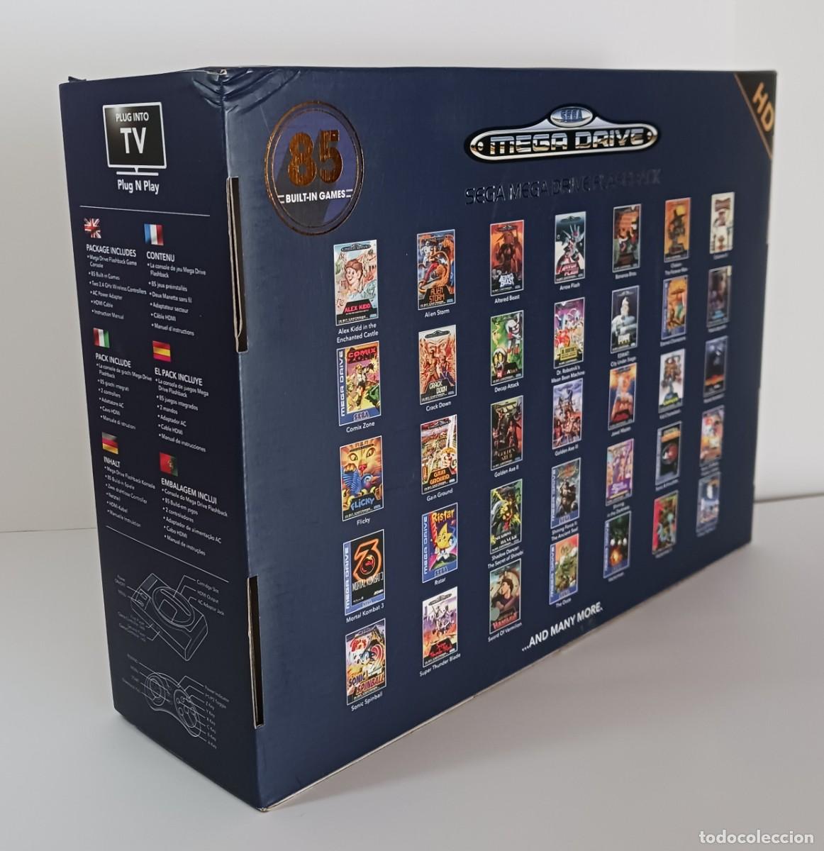 Videojuegos y consolas: SEGA MEGA DRIVE FLASHBACK 85 JUEGOS PRECINTADA - Foto 7