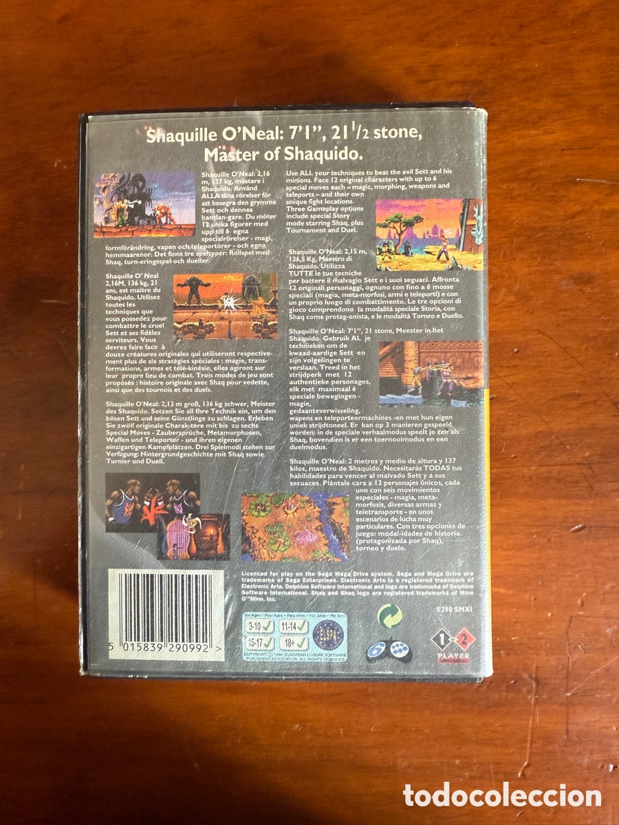 Videojuegos y consolas: Shaq fu sega megadrive pal - Foto 5