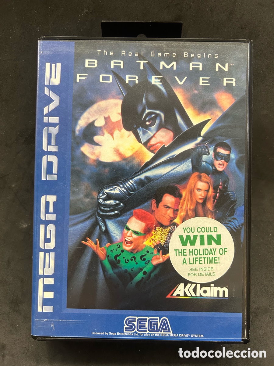 Videojuegos y consolas: Mega drive Batman Forever - Foto 1