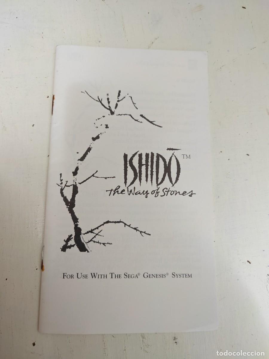 Videojuegos y consolas: Ishido manual sega megadrive genesis - Foto 1