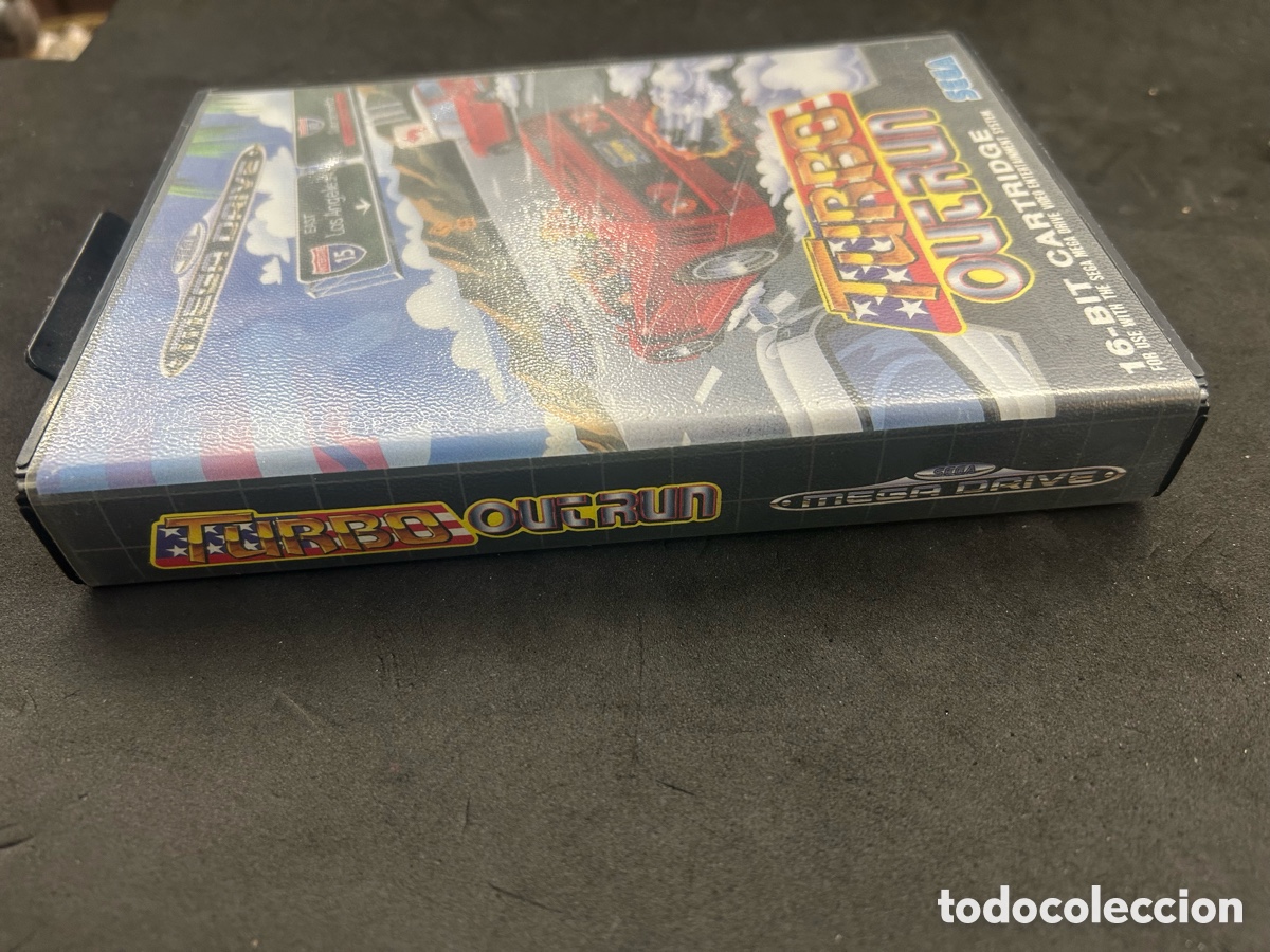 Videojuegos y consolas: Mega drive Turbo Out Run - Foto 3